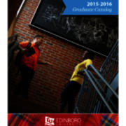 Graduate Catalog, 2015-2016