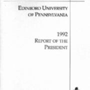 Report of the President, 1992