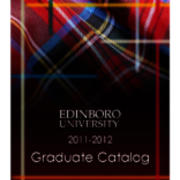 Graduate Catalog, 2011-2012