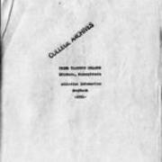 1951, Edinboro Athletics Handbook