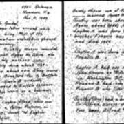 Correspondence to Carrie Goodell, 1989