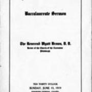 1919, Edinboro University Commencement