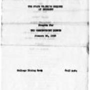 1958, Edinboro University Commencement