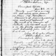 1903-October,1905, Faculty Meetings