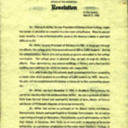 Senate of Pennsylvania, Resolution, 1966
