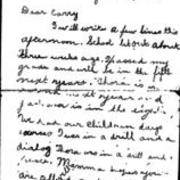 Correspondence to Carrie Goodell, 1918-1929