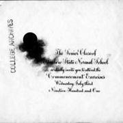 1901, Edinboro University Commencement