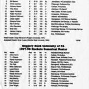1997-1998, Edinboro & Slippery Rock Men's Basketball Roster