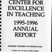 1995-1996, Highland Center for Excellence Annual Report