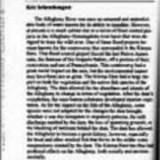 The Allegheny forever altered
