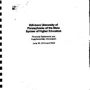 Minutes, 2010, audit 2009-2010