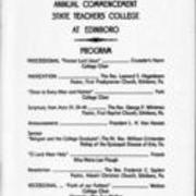 1954, Edinboro University Commencement