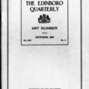 Catalog, 1926- October, The Edinboro Quarterly