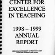 1998-1999, Highland Center for Excellence Annual Report