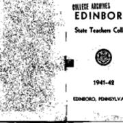 Student Handbook, 1941-1942