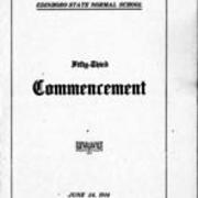 1914, Edinboro University Commencement