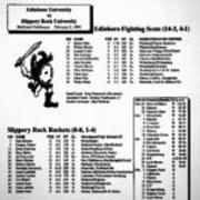 1993-1994, Edinboro's Men & Women's Baskeball vs. Slippery Rock