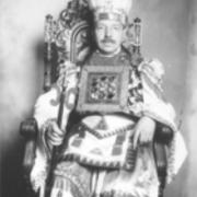 L.V. Kupper in full masonic dress