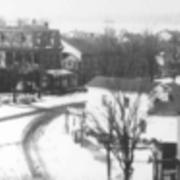 Meadville St. North - before 1900 &street cars - notice Cutler Hotel to upper right