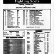 2001, Edinboro Volleyball vs. Indiana (PA)