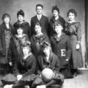 Edinboro girl's basketball team -1916 S. Graham- coach