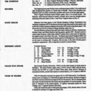 1996-1997, Edinboro Women's Basketball Newsletter