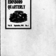 Catalog, 1915- September, The Edinboro Quarterly