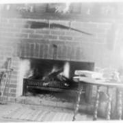 Goodell home scene, 1936