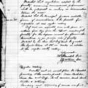 1895-1897, Faculty Meetings
