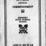 1917, Edinboro University Commencement