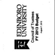 Budget, 2013