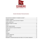 Student Handbook, 2015-2016