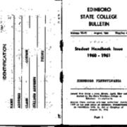 Student Handbook, 1960-1961