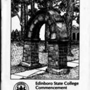 1983, Edinboro University Commencement