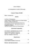Janua Sophia, 2009, volume 11