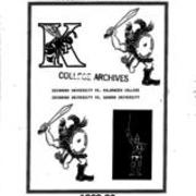 1989-1990 Men & Women Basketball vs. Kalamazoo & Gannon