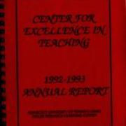 1992-1993, Highland Center for Excellence Annual Report