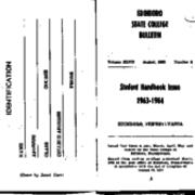 Student Handbook, 1963-1964