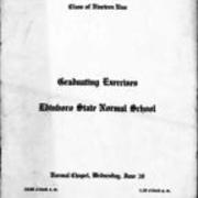 1909, Edinboro University Commencement