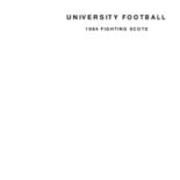 1984 Football Guide