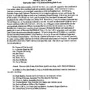 Minutes, 2006-06-19