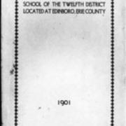 Catalog, 1901