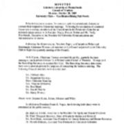 Minutes, 2003-10-20