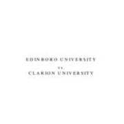 1992, Edinboro vs. Clarion