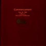 1984, Edinboro University Commencement