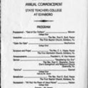 1947, Edinboro University Commencement