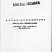 1945, Edinboro University Commencement