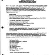 Minutes, 2014-03-11