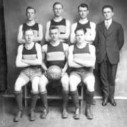 1916 Edinboro basketball team -Stew Graham coach