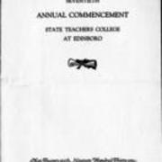 1931, Edinboro University Commencement
